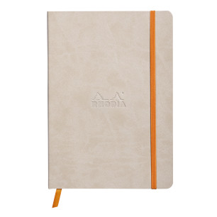 Rhodia Softcover Notebook - A5 - Beige - Dotted